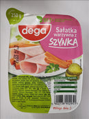 5x Dega Sal. Warzywna Szynka 250gr | London Grocery