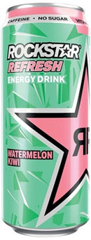 12x Rock Star Watermelon Kiwi Zero 500ml | London Grocery