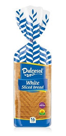 10x Dulcesol White Sliced Bread 460g | London Grocery