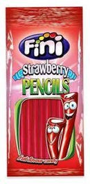 12x Fini Halal Strawberry Pencils 75gr | London Grocery