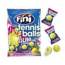 12x Fini Halal Tennis Balls Bubble Gum 75gr | London Grocery
