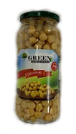 12x Green Chickpeas 570g | London Grocery