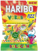 24x Haribo Fizzy Worms | London Grocery