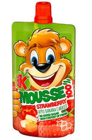 12x Kubus Mousse Strawberry Apple-Banana-Carrot 100g | London Grocery