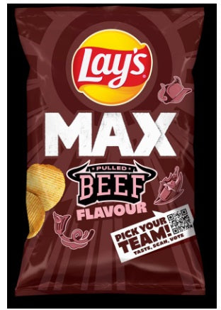 24x Lays Wavy Chipsy Pulled Beef | London Grocery
