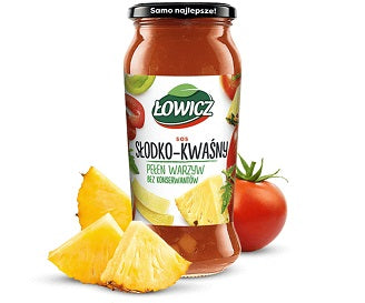 6x Lowicz Sos Slodka-Kwasny 500g | London Grocery