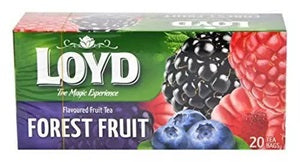 14x Loyd Forest Fruit Tea (Tea Bags) 20X2g | London Grocery