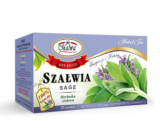 12x Malwa Szalwia Tea 20g | London Grocery