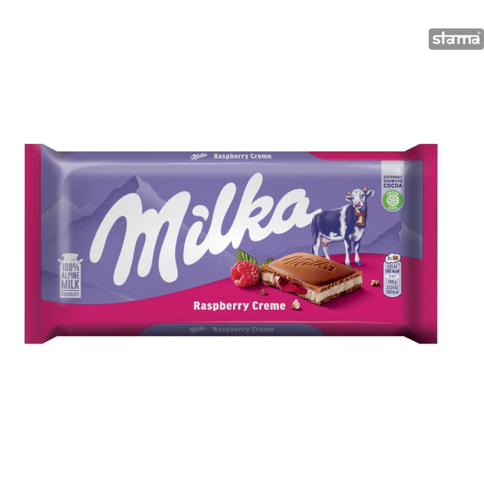 22x Milka Raspberry Chocolate | London Grocery
