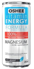 24x Oshee Magnesium Vitamin Energy 250ml Blue | London Grocery