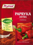 25x Prymat Papryka Ostra 20g | London Grocery