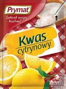 25x Prymat Kwas Cytrynowy 20g | London Grocery
