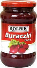 6x Rolnik Buraczki Tarte 370ml (Grated) | London Grocery