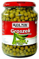 6x Rolnik Groszek Konserwowy 720ml | London Grocery