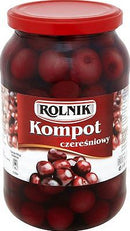 6x Rolnik Cherry Kompot 900ml | London Grocery