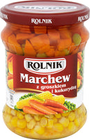 6x Rolnik Marchew Grosekiem Kukurydza 500ml | London Grocery
