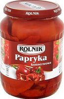 6x Rolnik Papryka Konserwowa 720ml | London Grocery
