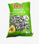 12x Best Sunflower Seeds Striped (Pestrite) 200gr | London Grocery