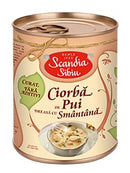 6x Scandia Ciorba De Pui / Chicken Soup 400g Tin | London Grocery
