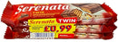 18x Serenata Twin Milk Chocolate Wafer 3 Pack -42387 | London Grocery