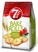 12x 7 Days Bake Roll Tomato Olive 150g | London Grocery