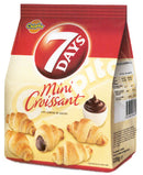8x 7 Days Mini Cacao Cream Croissant 185g | London Grocery