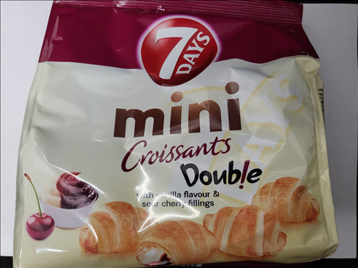 8x 7 Days Mini Double Vanilla Cherry 185gr | London Grocery