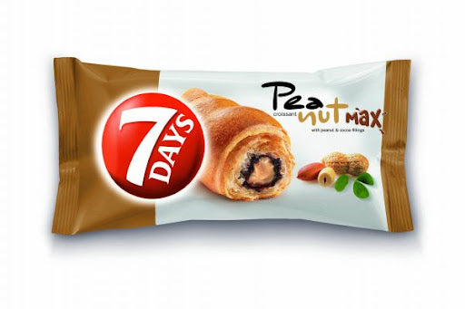 20x 7 Days Max Peanut Croissant 80gr | London Grocery