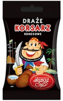 20x Skawa Korsarz Draze Kokosowe 70g | London Grocery