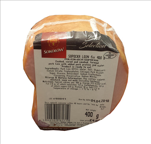35x Sokolow Sopocka Loin | London Grocery