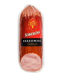 40x Sokolow Dry Krakowska Sausage 345g | London Grocery