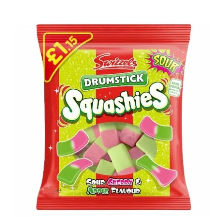12x Swizzels Squashies Sour Cherry & Apple | London Grocery