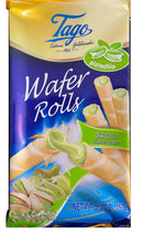30x Tago Pistachio Wafer Roll | London Grocery