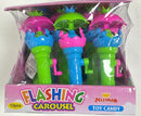 12x Jm Flashing Carousel Toy Candy 5gr | London Grocery