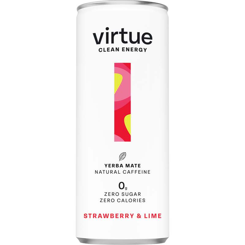Virtue Yerba Mate Strawberry & Lime 250ml - London Grocery