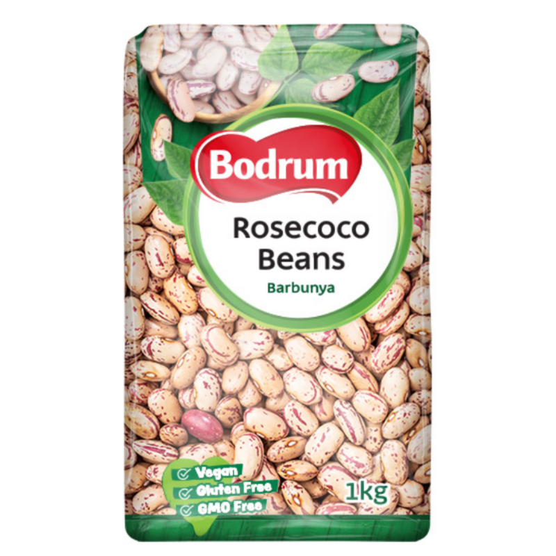 Bodrum Rosecoco Beans (Barbunya) 1kg - London Grocery