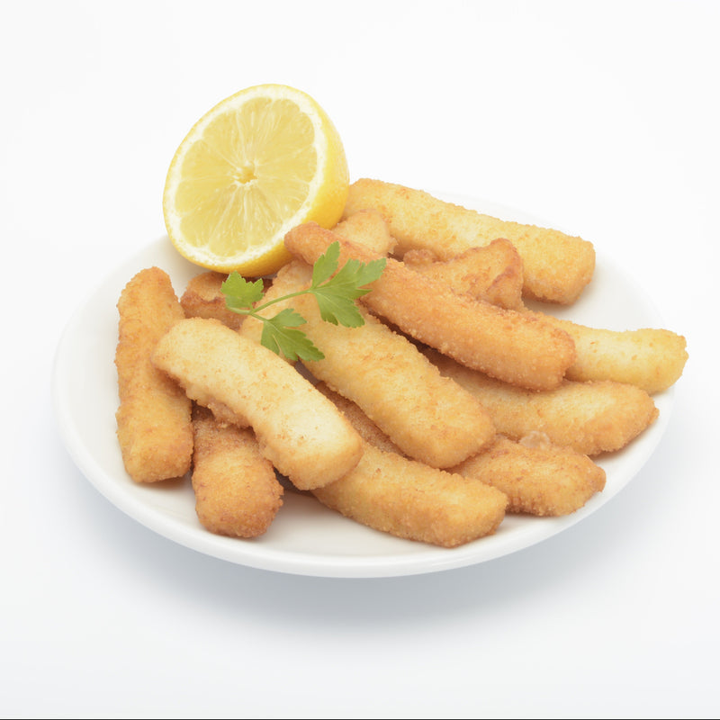 Frozen Breaded Squid Strips 1kg x 8 Packs | London Grocery