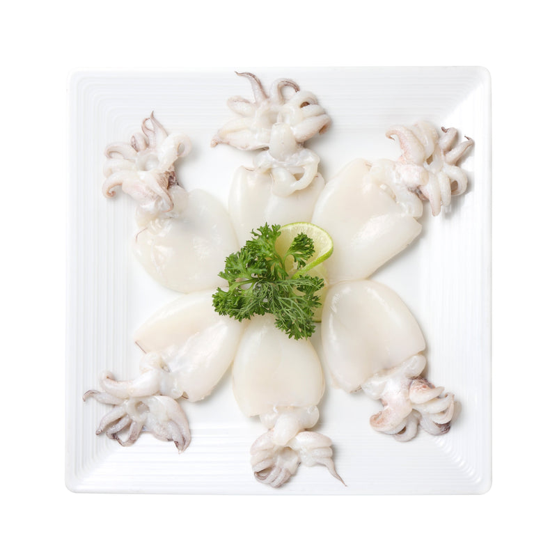 Frozen Raw Cleaned Baby Cuttlefish, 1kg x 10 Packs | London Grocery