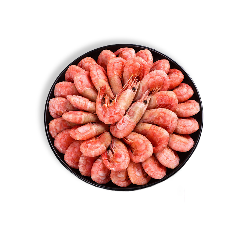 Frozen Cooked Shell-On Coldwater Prawns 1kg x 10 Packs | London Grocery