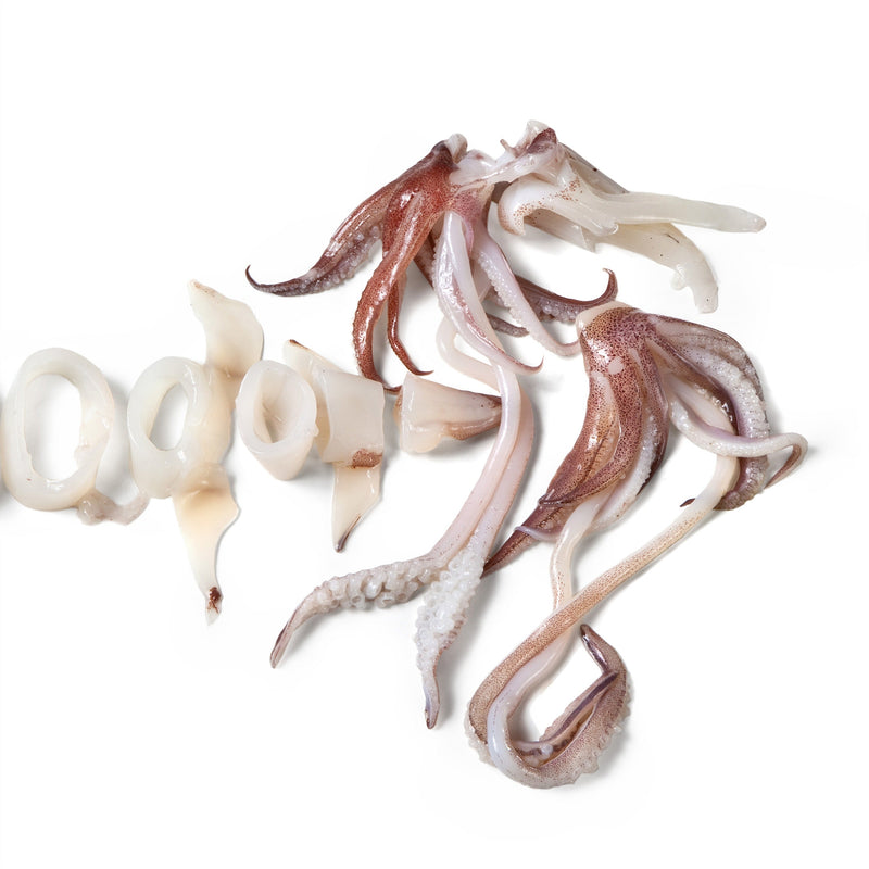 Frozen Dusted Loligo Squid 1kg x 4 Packs | London Grocery