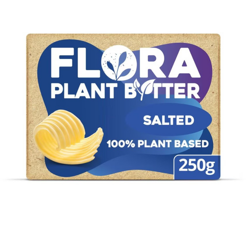 Flora Plant B+tter Salted Vegan Alternative to Butter 250g | London Grocery