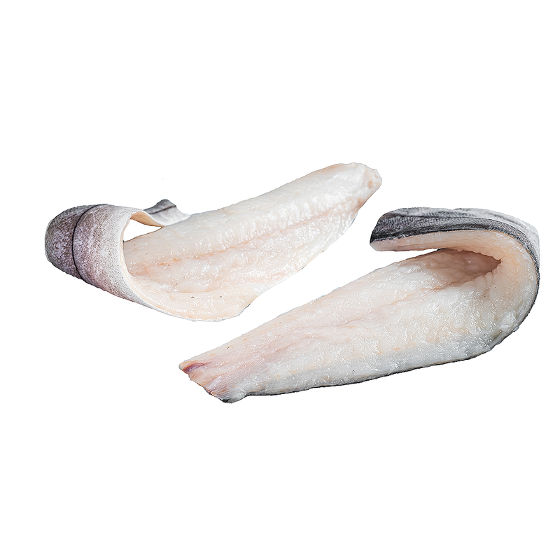 Frozen Skin-On, Boneless Atlantic Haddock Fillets 7-8oz (4.54kg) | London Grocery