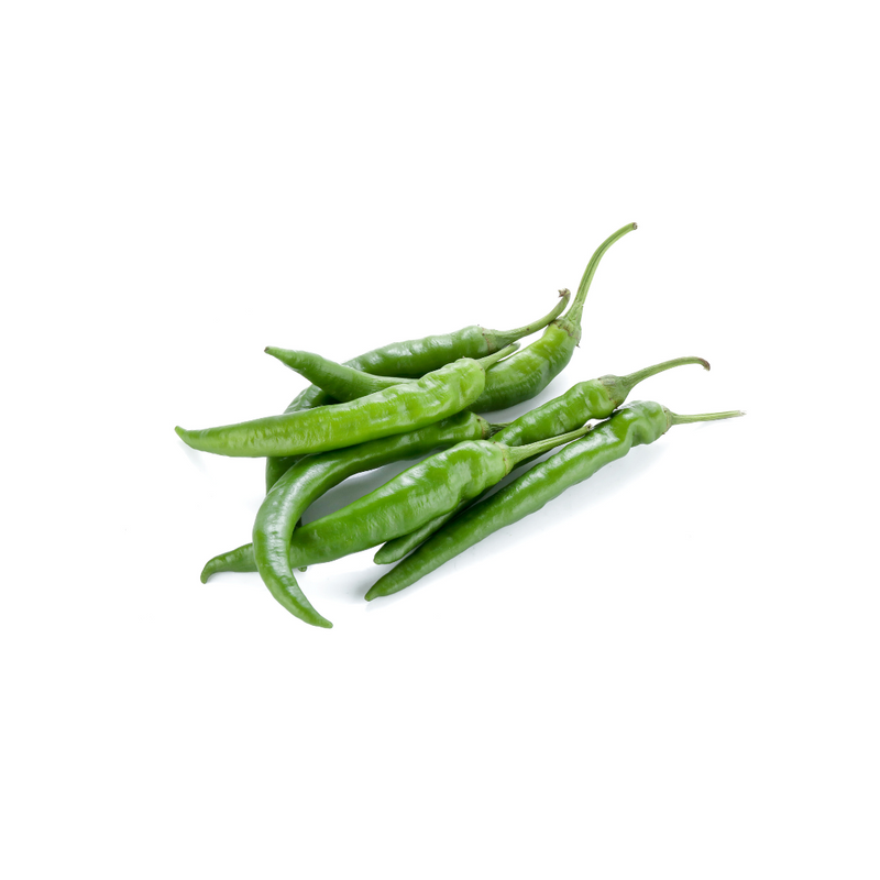 Long Chillies Green - Dutch/Moraccan 3kg | London Grocery