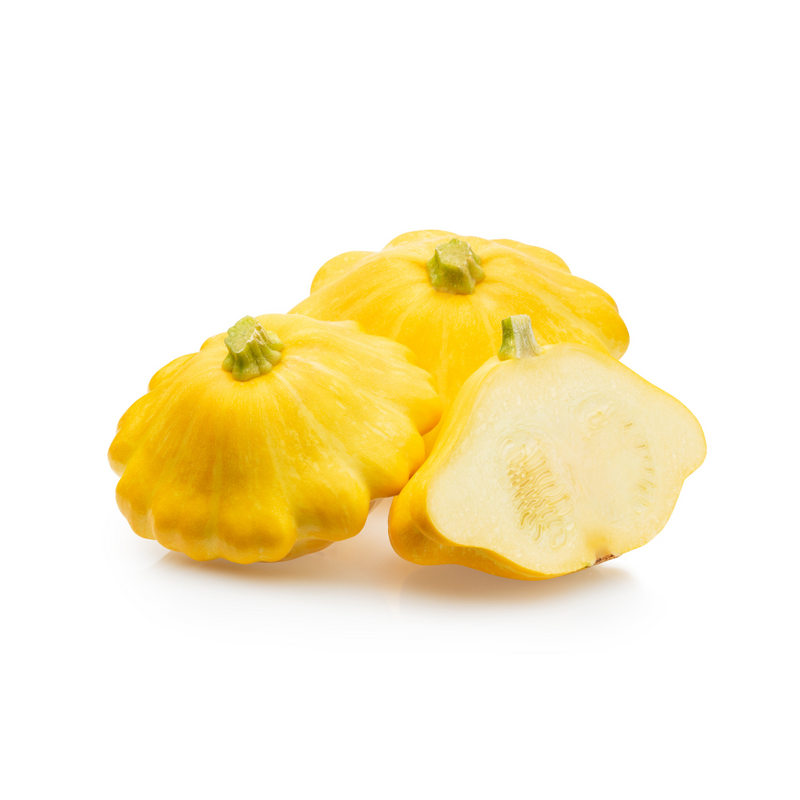 6x Baby Patty Pan Yellow 200g | London Grocery