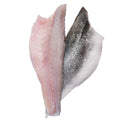 Frozen Sea Bass Skin-On Fillets 1kg x 5 Packs | London Grocery