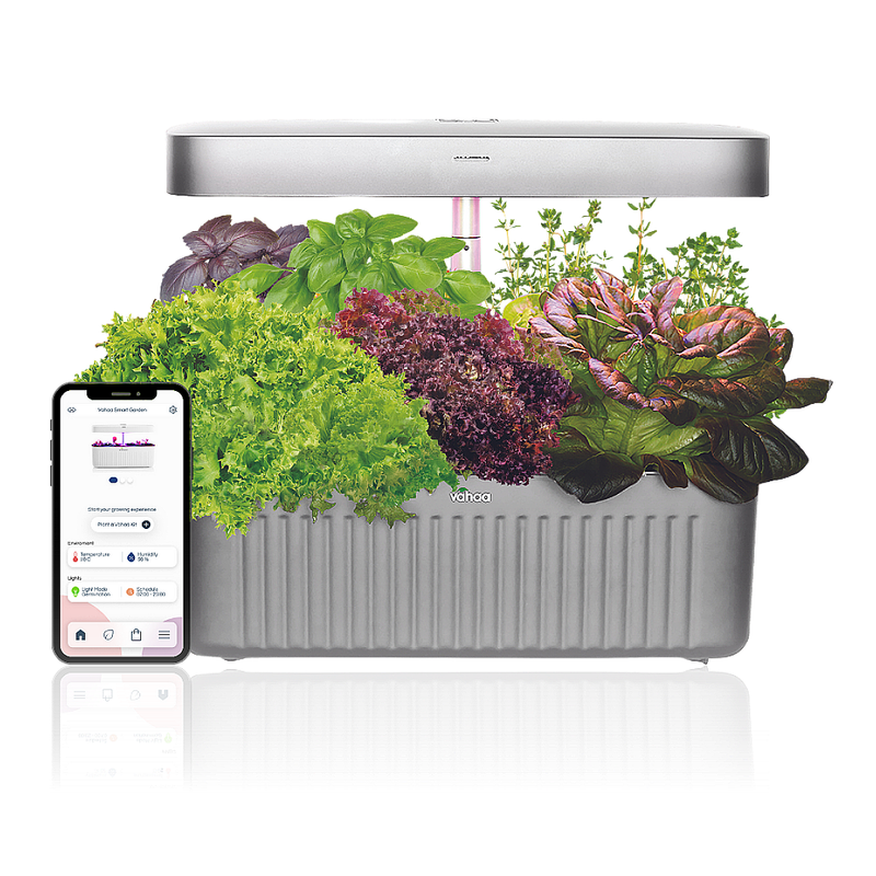 Vahaa Smart Garden - Silver + Starter Seedpod Kit  | London Grocery