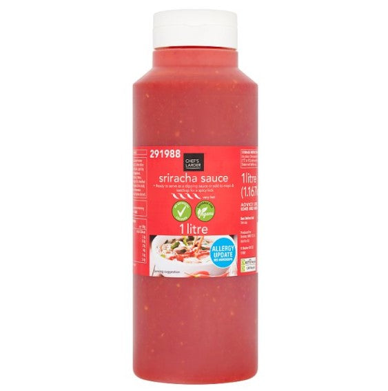 Chef's Larder Sriracha Sauce 1 Litre x 6