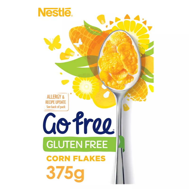 Nestle Gofree Cornflakes Gluten Free Cereal 375gr - London Grocery