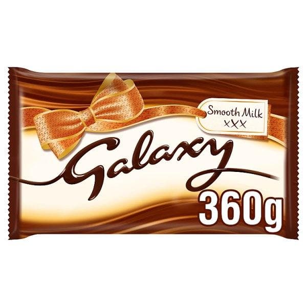 Galaxy Smooth Milk Chocolate Large Gifting Bar 360g*2 - London Grocery