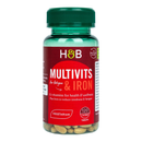 Holland & Barrett Multivitamins & Iron 120 Tablets | London Grocery